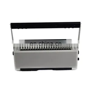 21 Holes Comb Paper Binding Machine Hardcover Book Binding Machine Price thumbnail-3