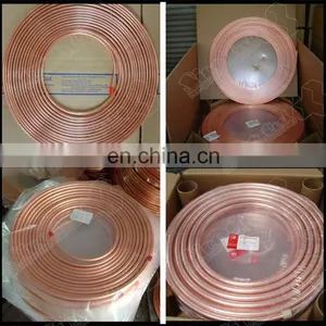 Air Conditioning Copper Tube Pipe Refrigeration Copper Tube Pancake Coil Copper Tube thumbnail-3