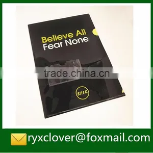 Factory Customized Eco Plastic L Shape A4 File Folder thumbnail-3