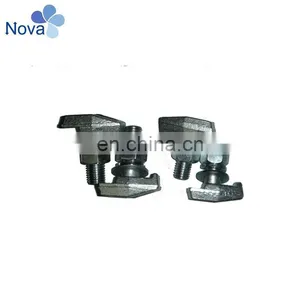 Material 45 Steel Elevator T Type Forged Guide Rail Clip thumbnail-3
