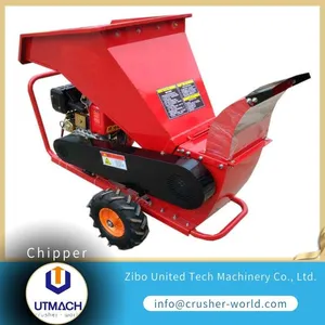Diesel Mobile Wood Chipper Machine thumbnail-1