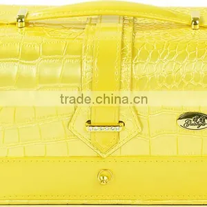 Faux Leather Large Lockable Jewelry Box Case Storage With Mirror,jewelry Showcase Display Case thumbnail-4