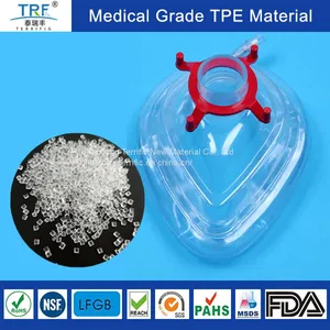 Thermoplastic Elastomer TPE Granules for Medical Anesthesia Breathing Mask thumbnail-1