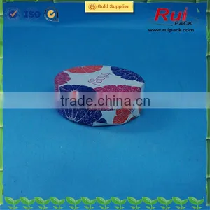 150g Snap-on Cap Aluminum Jar With Hot Printing thumbnail-3