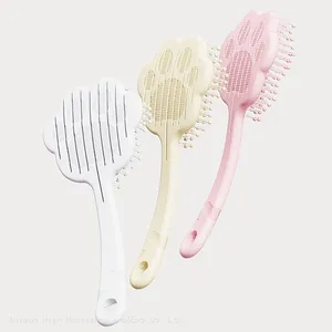 NEW Cat Paw Hair Brush Cute Animal Shape Hairbrush Scalp Massage Comb thumbnail-3