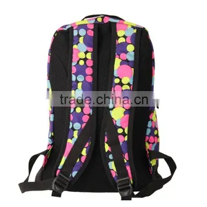 Colorful Rucksack Canvas Backpack Teenagers Laptop Bag thumbnail-4