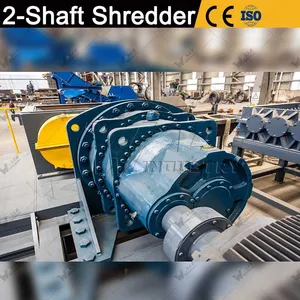 HDD and Tape Shredder Machine Dual Shaft Shredder Machine thumbnail-2