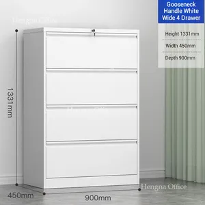 Steel Card Index Box | Wall-Mounted File Organizer | Hanging Labor Cabinet Cold Rolled Steel Construction-Ideal for Confidential Document Management thumbnail-1