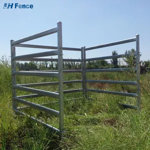 Galvanized Round Yard Pen Panel for Horse, Sheep, and Cattle Corral thumbnail-5