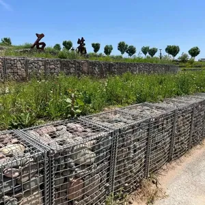 Welded Gabion Box With Square Hole Design, Ideal for Garden Borders thumbnail-3