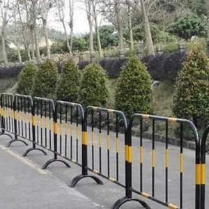 Powder Coated Municipal Guardrail, 3.0mm Thickness, 1.2m Height, UV Resistant, RAL 7047 Color, for City Streets thumbnail-2