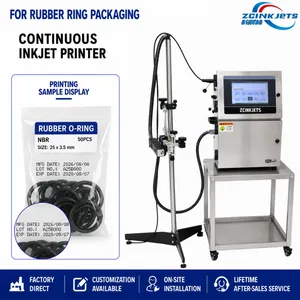 Rubber Seal Coding Machine for O Ring Identification Code Model Number and Manufacturing Information Printing thumbnail-1