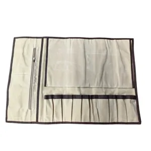 Vintage Canvas Roll-Up Tool Bag thumbnail-3