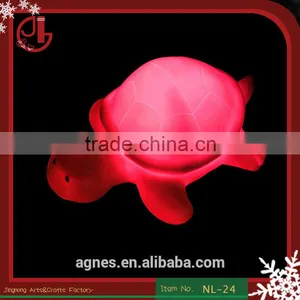7 Colour Changing LED Night Light Lamp Projector Party Christmas Decoration Cute Mini Turtle Light thumbnail-1