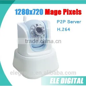 Best Selling HD Pan Tilt P2p Wifi Wireless ip Camera With 1280x720 (Mage Pixels) thumbnail-1