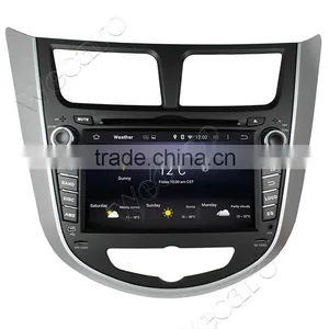 Wecaro WC-HU7202 Android 4.4.4 Car Stereo Touch Screen for Hyundai Accent Car Audio Android 16GB Flash 2011-2014 thumbnail-5