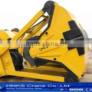 Grabs Bucket in Construction Site to Handling Concrete thumbnail-1