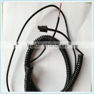 Spring Cable 2.54 Pitch Molex Connector With 11/0.16Copper Conductor PVC Insulation Wire Harness thumbnail-1