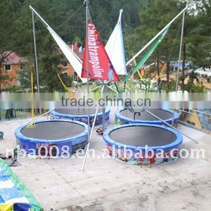 4 in 1 Mobile Bungee Jumping Trampoline thumbnail-5