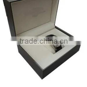 Luxury Pu Leather Watch Box With Velvet Ling Inside thumbnail-5