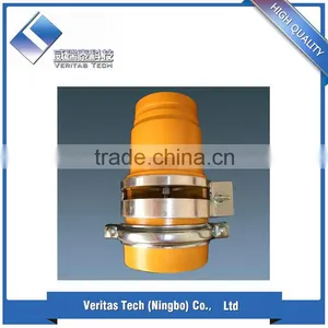 4inch Painted or Polished Dump Blow off Valve Die Cast,painted,with a Clamp for Water Truck thumbnail-1