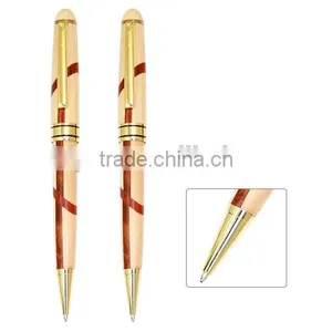 Industrial Price Promotional Wooden Ball Pen for Office Writing thumbnail-2