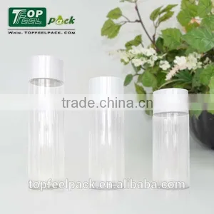 Transparent Bottle Body , White Cap With PP Inner Plug 100ml ,150ml ,120ml thumbnail-1