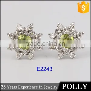 2015 Fashion Small 18k Gold Design Earring Models Jewelry Double Earring thumbnail-4