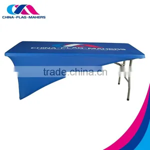Wholesale Custom Advertise Trade Table Cover Threw thumbnail-2