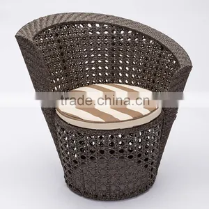 3PCS/SET Garden Outdoor Rattan Coffee Office Dining Table And Chair Tunisia Price For Restaurant thumbnail-3