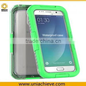 For Samsung S7 Silicone Case Waterproof Gray Color thumbnail-3