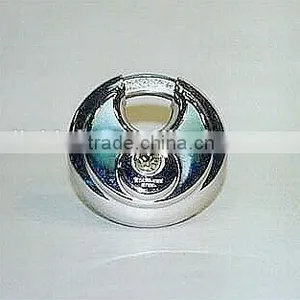 304 Stainless Steel Discus Padlock thumbnail-1