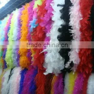 Festival Decorating 35-40cm Feather Trims, Feather White Boa Wholesale thumbnail-3