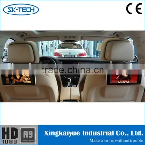 9 Inch Portable Car Rear Seat Monitor With MP5 Player and Touch Screen thumbnail-6