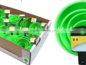 PLASTIC FUNNEL SET, 4-PC thumbnail-1