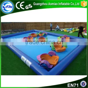 New Product Amazing Game Floating Inflatable Boat Swimming Pool thumbnail-1