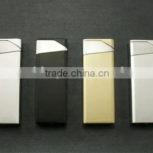 Nice Metal Windproof Butane Refillable Electric Cigarette Lighter thumbnail-1