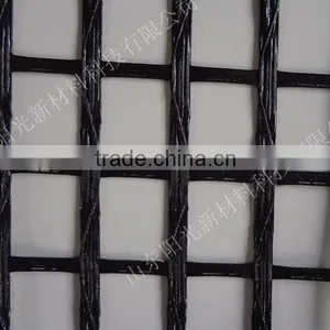 Uniaxial Polyester Geogrid Used for Earth Retaining Wall thumbnail-2