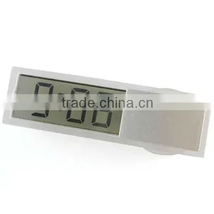Lcd Display Digital Clock For Car With Suction Cup thumbnail-1