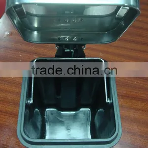 304 Stainless Steel Flameproof Dustbin With Pedal thumbnail-1