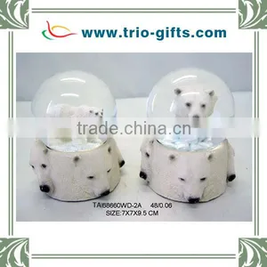 Wholesale Polyresin Bear Water Ball Souvenirs thumbnail-1