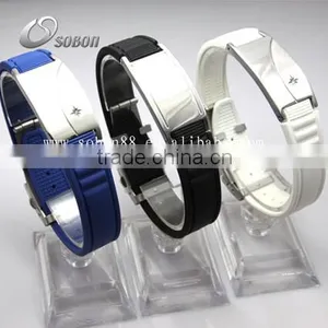 Top Quality Titanium Germanium Negative Sport Energy Bracelet thumbnail-3