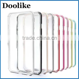 For IPhone 6S / IPhone 6S Plus Fashion 2 in 1 360 Degree Full Protective Crystal Tpu Case thumbnail-1
