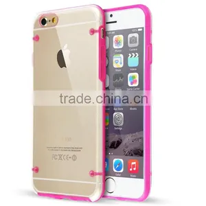 TPU Rubber Gel Ultra Thin Transparent Clear Protective Case Cover for Iphone 6s thumbnail-4