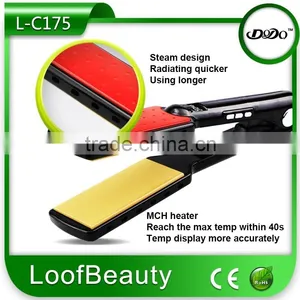 New Arrival Promotion Personalized Ceramic Ionic Hair Straightener Flat Iron thumbnail-1