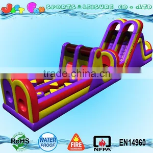 New Designed Long Commercial Grade Detachable Obstacle Course for Kids for Sale Supplier's Choice thumbnail-1