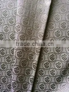 100%polyester Logo Jacquard Bag Fabric thumbnail-1