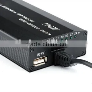 100W Meind Universal Laptop Adapter Two in One (AC& DC) thumbnail-3