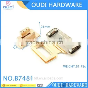 SGS Approved Factory Wholesale Light Turn Lock for Women Fashion Bag Making Accessories Twist Lock thumbnail-5