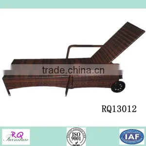 Rattan Sunbed PE Rattan Steel Frame KD Design thumbnail-1